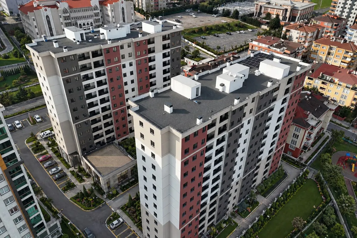 Başak Evler 1 — havadan görünüm
